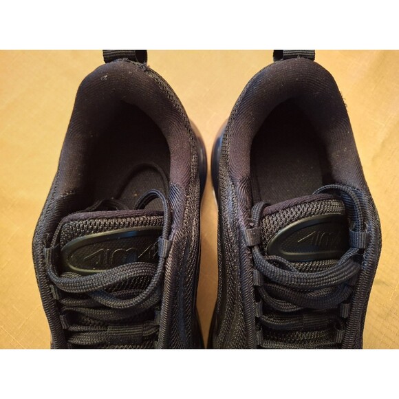 Nike Air Max 720 Triple Black Sneakers, Size 3.5Y / 5W - Brand New - Picture 7 of 8